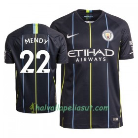 Jalkapallo Pelipaidat Manchester City Benjamin Mendy 22 Vieraspaita 2018-2019 Lyhythihainen